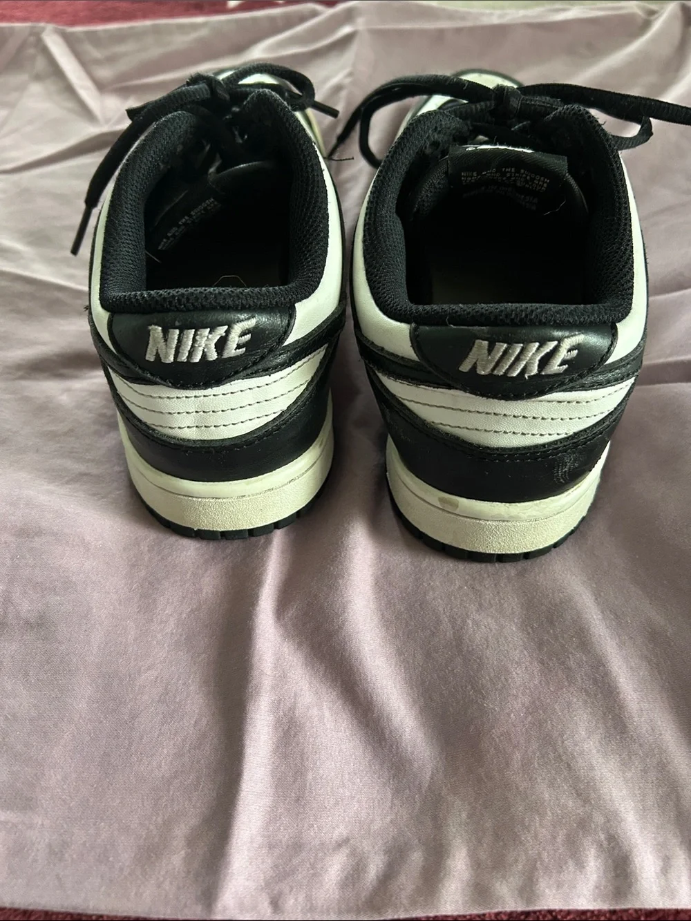 Nike ( Pandas) Black and White Sneakers Size 6 Youth